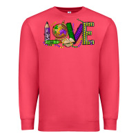 Cardinal love teacher mardi gras Premium Sweatshirt - OliviaCreatesArt