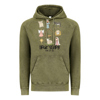 Vintage Olive true story Vintage Hoodie - MaliasSmallBusiness