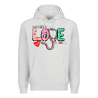 Dove Grey love nursing Premium Hoodie - CowGirlArtShop