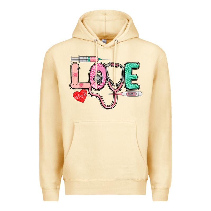 Love Nursing Premium Hoodie by CowGirlArtShop | Teevron