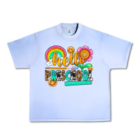 Grape Ice hello preschool Urban Heavy Tee - NancyCooperArtShop