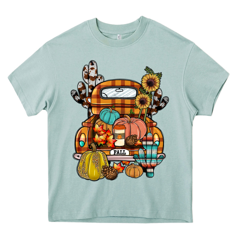 Farm Truck,fall Heavy Core Tee by JahusDesignShop | Teevron