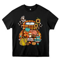 Black farm truck,fall Heavy Core Tee - JahusDesignShop