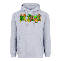 Heather Grey St. Patricks day nurse Heavyweight Hoodie - HowdyJamesFarm