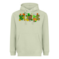 Matcha St. Patricks day nurse Heavyweight Hoodie - HowdyJamesFarm