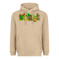 Mushroom St. Patricks day nurse Heavyweight Hoodie - HowdyJamesFarm