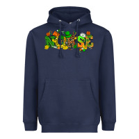 Navy St. Patricks day nurse Heavyweight Hoodie - HowdyJamesFarm