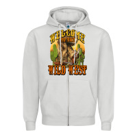 Dove Grey Welcome to the wild west Cowboy boots Zipper Hoodie - HowdyJamesFarm