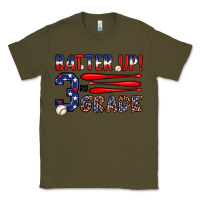 Army Green batter up 3rd grade Classic Tee - JahusDesignShop