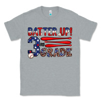 Heather Grey batter up 3rd grade Classic Tee - JahusDesignShop