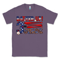 Lavender batter up 3rd grade Classic Tee - JahusDesignShop