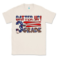 Natural batter up 3rd grade Classic Tee - JahusDesignShop