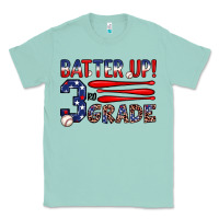 Seafoam batter up 3rd grade Classic Tee - JahusDesignShop