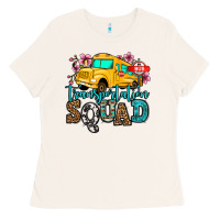 Bone transportation squad school bus Ladies Tee - Jasminsmagicworld