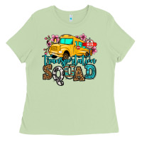 Matcha transportation squad school bus Ladies Tee - Jasminsmagicworld