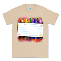 Mushroom crayons add your text Classic Tee - NancyCooperArtShop