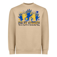 Mushroom for my students down syndrome awareness day Heavyweight Sweatshirt - Artiststas