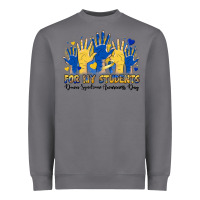 Storm for my students down syndrome awareness day Heavyweight Sweatshirt - Artiststas