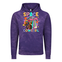 Cloud Purple space cowgirl Vintage Hoodie - MaliasSmallBusiness