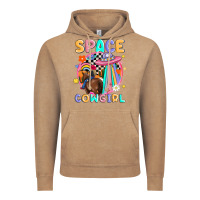 Vintage Coffee space cowgirl Vintage Hoodie - MaliasSmallBusiness