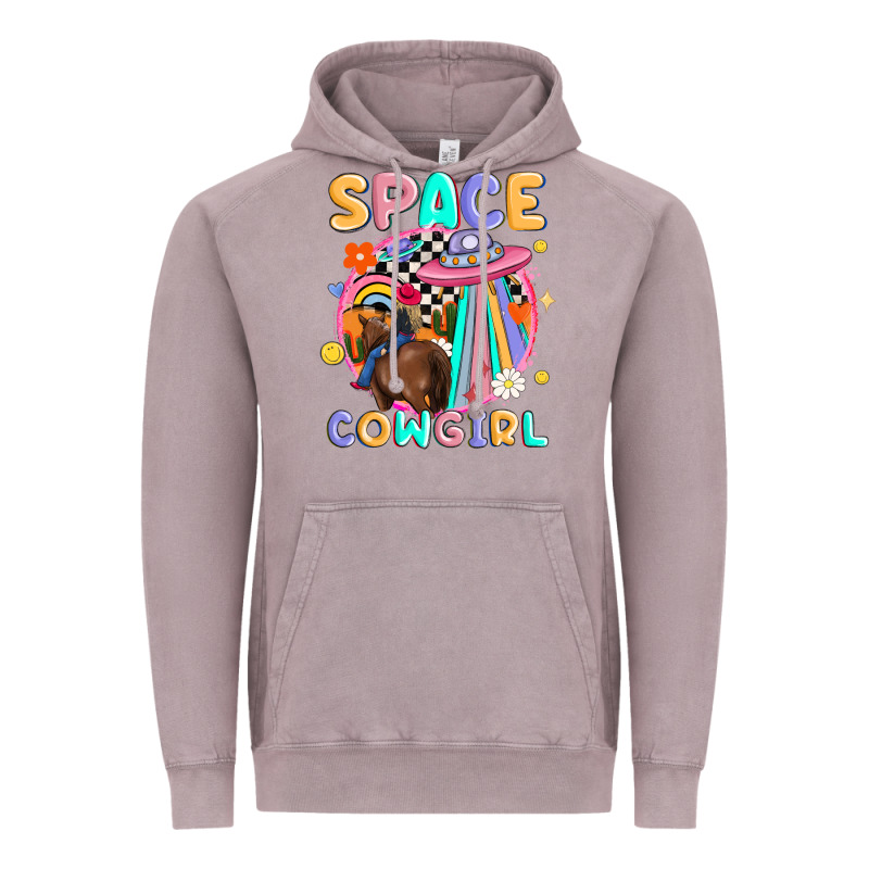 Space Cowgirl Vintage Hoodie by MaliasSmallBusiness | Teevron