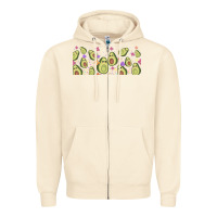 Sandshell avocado Zipper Hoodie - TumblerDesignByShophia