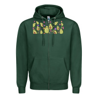 Sports Green avocado Zipper Hoodie - TumblerDesignByShophia