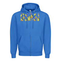 True Royal avocado Zipper Hoodie - TumblerDesignByShophia