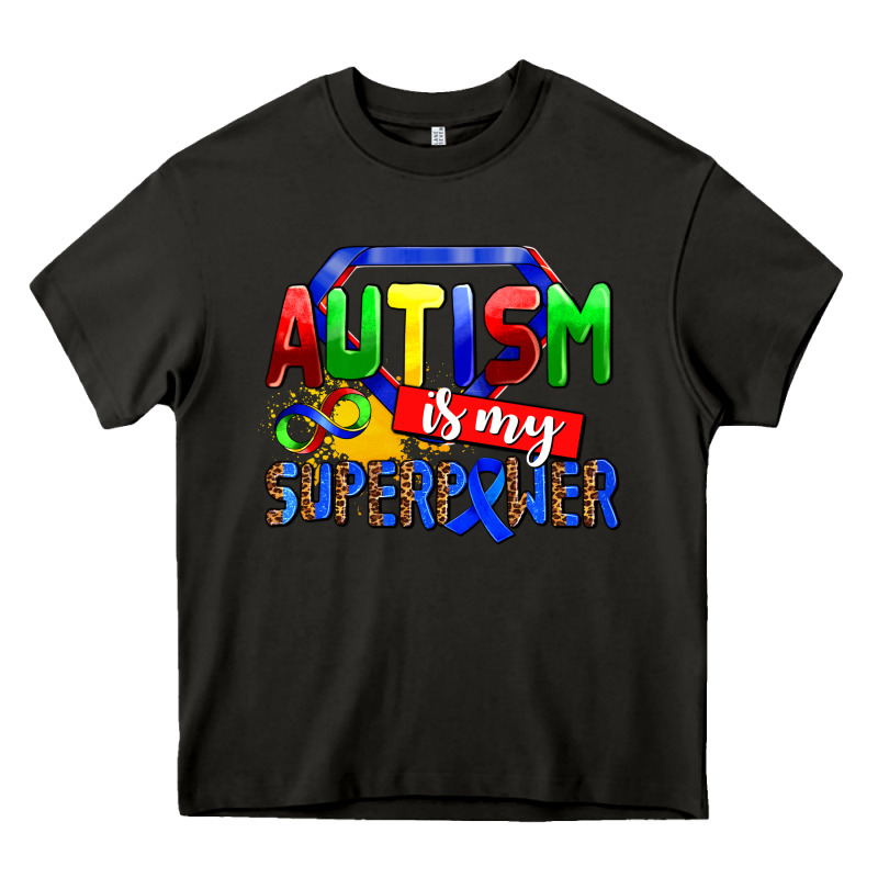 Autism Is My Superpower Heavy Core Tee by AdoDesignShop | Teevron