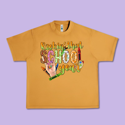 Rockin That School Year Urban Heavy Tee Designed By Nancycooperartshop