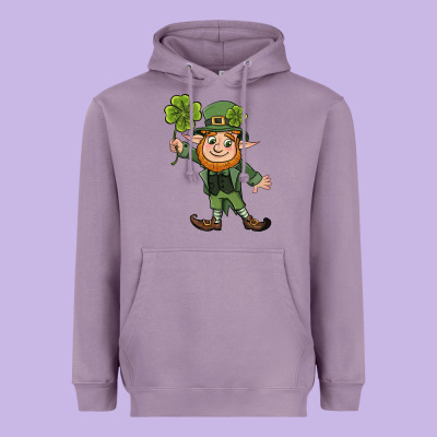 St. Patrick's Day Elf Heavyweight Hoodie Designed By Cowgirlartshop