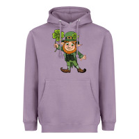 Lavender St. Patrick's day elf Heavyweight Hoodie - CowGirlArtShop