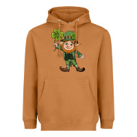 Meerkat St. Patrick's day elf Heavyweight Hoodie - CowGirlArtShop