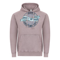 Vintage Zinc frostys snowflake cafe Vintage Hoodie - MaliasSmallBusiness