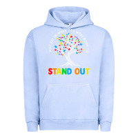 Pigment Grape Ice Why Fit In Autism Awareness Urban Hoodie - CowhideDigitalArt