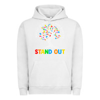 Pigment Lunar Rock Why Fit In Autism Awareness Urban Hoodie - CowhideDigitalArt