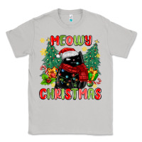 Moon Dust meowy christmas black cat Classic Tee - MaliasSmallBusiness