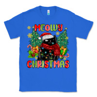 True Royal meowy christmas black cat Classic Tee - MaliasSmallBusiness