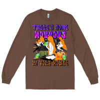 Chestnut there's some horrors in this house Long Sleeve Tee - LillyAllenDesigns