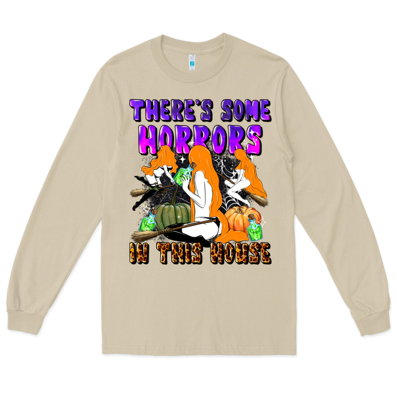 There's Some Horrors In This House Long Sleeve Tee by LillyAllenDesigns | Teevron
