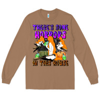 Toasted Coconut there's some horrors in this house Long Sleeve Tee - LillyAllenDesigns