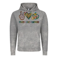 Cloud Rock Peace Love Pumkins Vintage Hoodie - Jasminsmagicworld