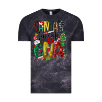 Cloud Black santas favorite cna nurse Vintage Tee - MaliasSmallBusiness