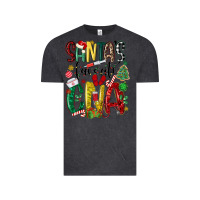 Vintage Black santas favorite cna nurse Vintage Tee - MaliasSmallBusiness