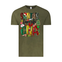 Vintage Olive santas favorite cna nurse Vintage Tee - MaliasSmallBusiness