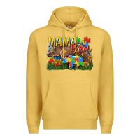 Antique Gold Mama bear Autism Premium Hoodie - CowGirlArtShop