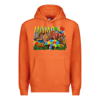 Carrot Mama bear Autism Premium Hoodie - CowGirlArtShop