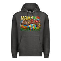 Charcoal Heather Mama bear Autism Premium Hoodie - CowGirlArtShop