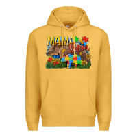 Mustard Mama bear Autism Premium Hoodie - CowGirlArtShop