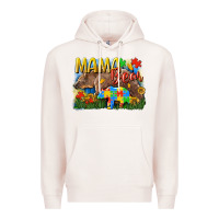 Pale Pink Mama bear Autism Premium Hoodie - CowGirlArtShop